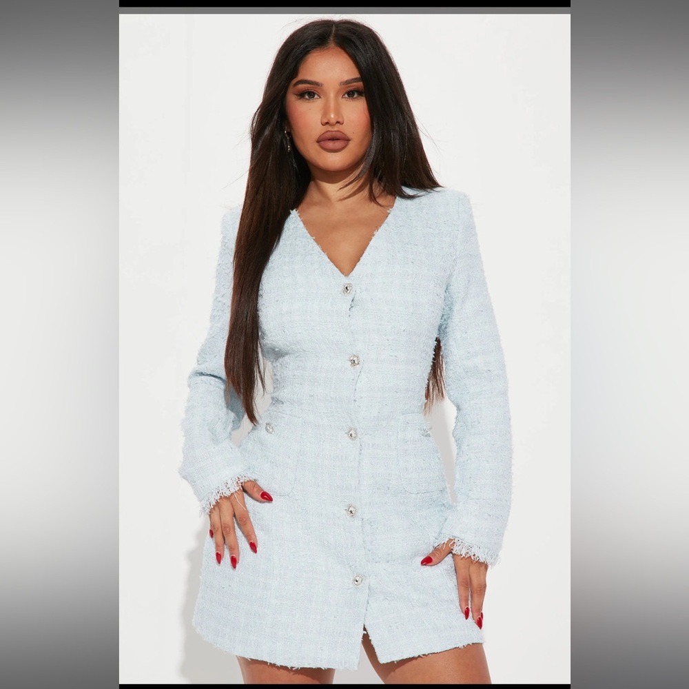 Fashion Nova tweed dress